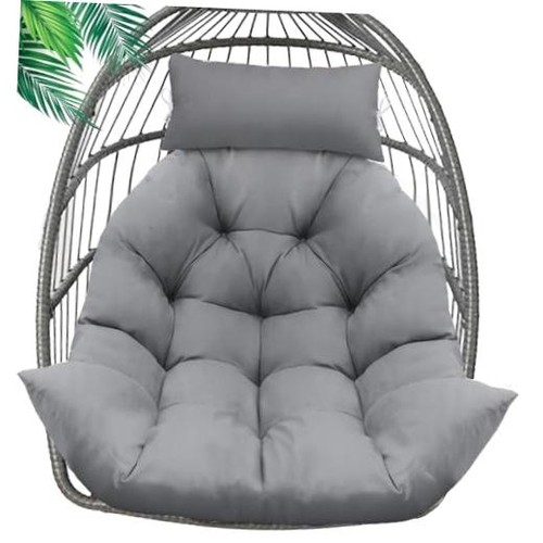 Grey egg chair cushion - egg,