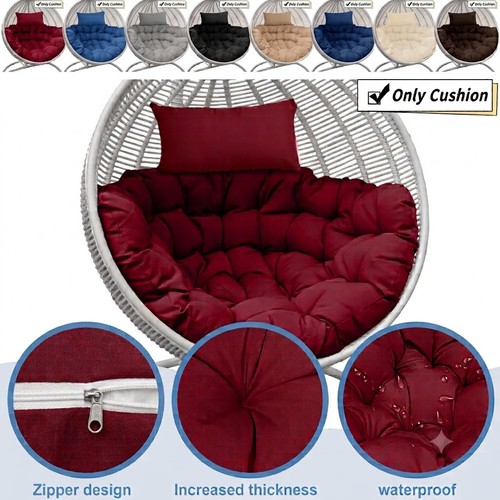 Outdoor egg chair cushion - egg,
