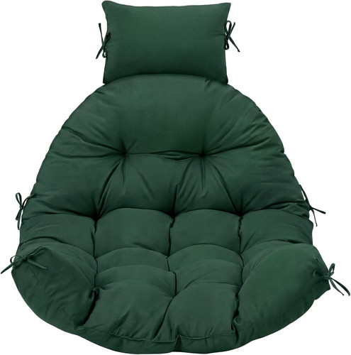Green waterproof egg chair - green,