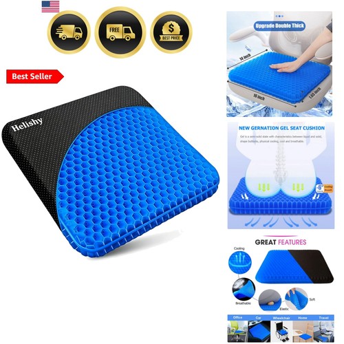 Gel seat cushion double thick - gel,