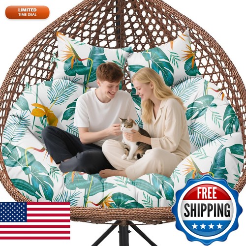 Double egg chair cushion - egg,