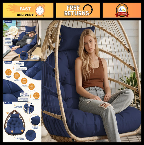 Outdoor hanging egg chair - egg,