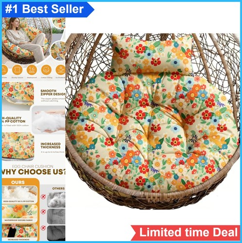 Outdoor egg chair cushion - outdoor,