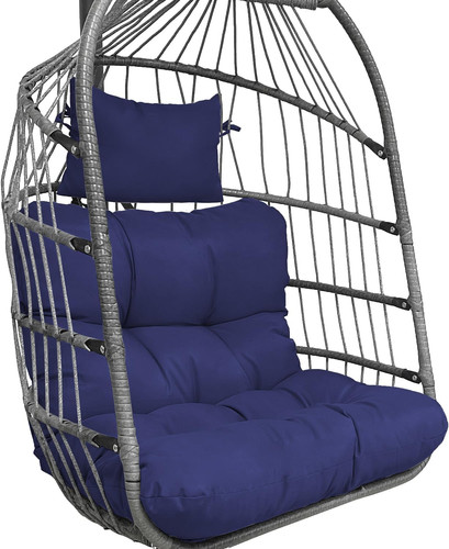 Outdoor hanging egg - hanging, chair
