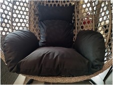 Padded Egg Chair Cushion Seat