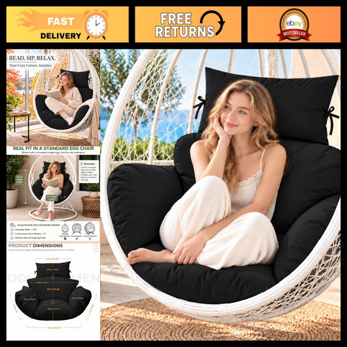 Egg chair cushion replacement - cushion,