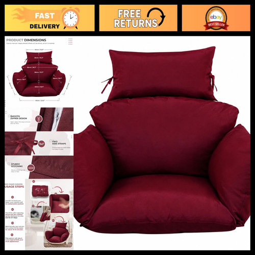 Outdoor egg chair cushion - outdoor,