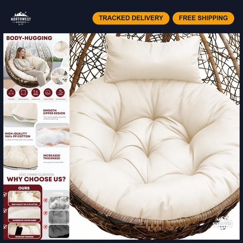 Waterproof round egg chair - waterproof,