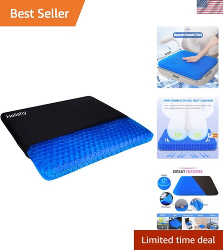 Gel seat cushion double - gel, thick
